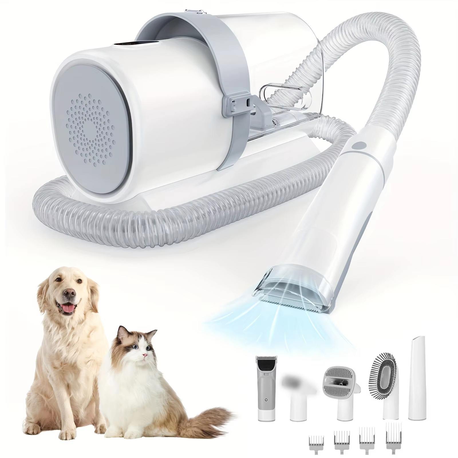 PawSense™ Pet Grooming Vacuum Kit (6-in-1)